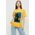 Футболка Oversize / air print /