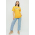 Футболка Oversize / air print /