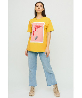 Футболка Oversize / air print /