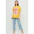 Футболка Oversize / air print /