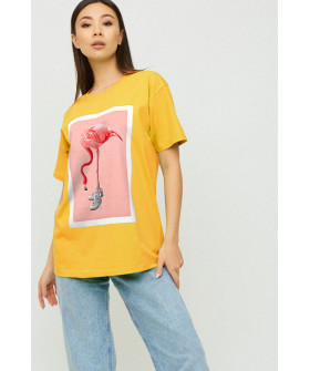 Футболка Oversize / air print /