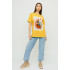 Футболка Oversize / air print /
