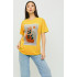 Футболка Oversize / air print /