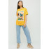 Футболка Oversize / air print /