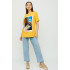 Футболка Oversize / air print /