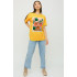 Футболка Oversize / air print /