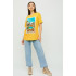 Футболка Oversize / air print /