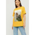 Футболка Oversize / air print /