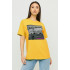 Футболка Oversize / air print /