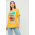 Футболка Oversize / air print /