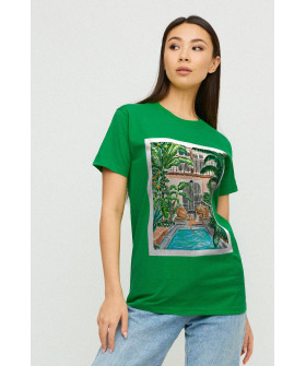 Футболка Boyfriend / air print /