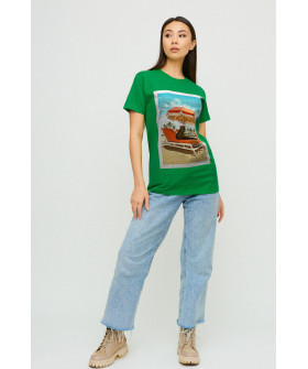 Футболка Boyfriend / air print /