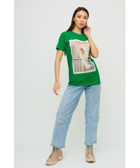 Футболка Boyfriend / air print /