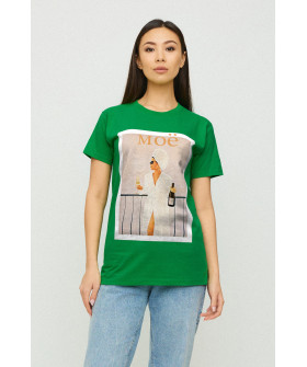 Футболка Boyfriend / air print /