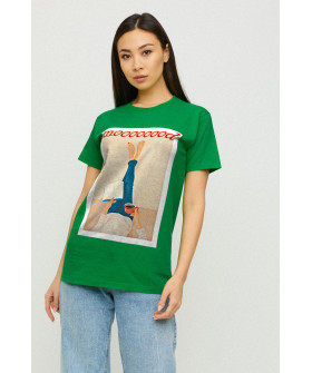 Футболка Boyfriend / air print /