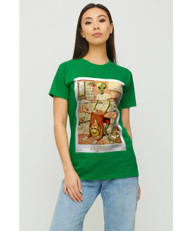 Футболка Boyfriend / air print /