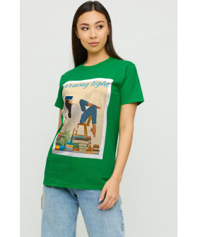 Футболка Boyfriend / air print /