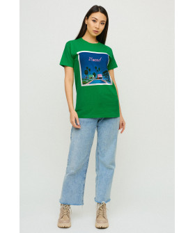 Футболка Boyfriend / air print /