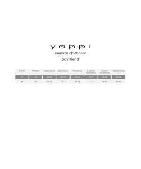 Футболка Boyfriend / air print /