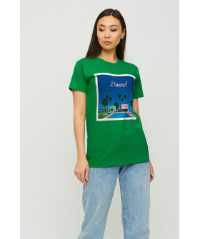 Футболка Boyfriend / air print /