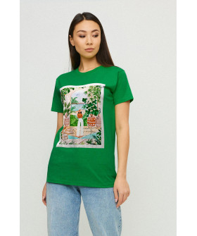 Футболка Boyfriend / air print /