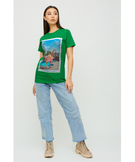 Футболка Boyfriend / air print /