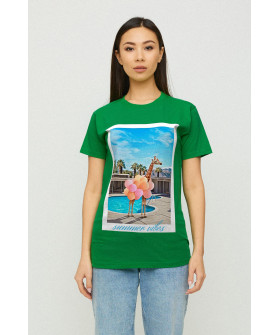 Футболка Boyfriend / air print /