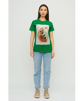 Футболка Boyfriend / air print /