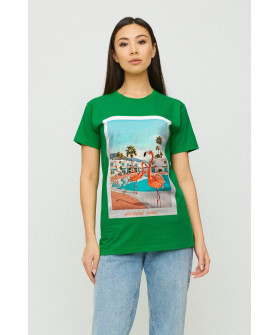 Футболка Boyfriend / air print /