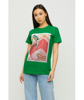 Футболка Boyfriend / air print /