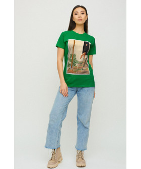 Футболка Boyfriend / air print /