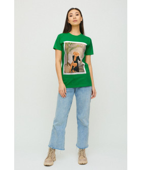 Футболка Boyfriend / air print /