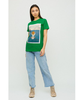 Футболка Boyfriend / air print /