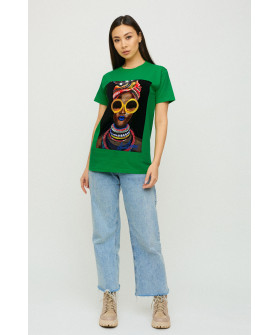 Футболка Boyfriend / air print /