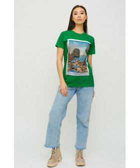 Футболка Boyfriend / air print /