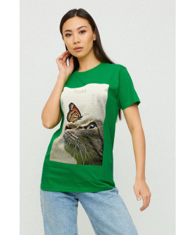 Футболка Boyfriend / air print /