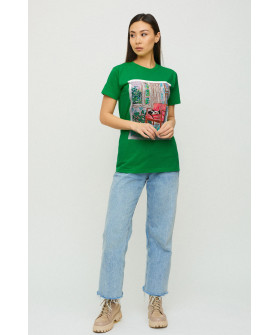 Футболка Boyfriend / air print /