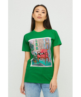 Футболка Boyfriend / air print /