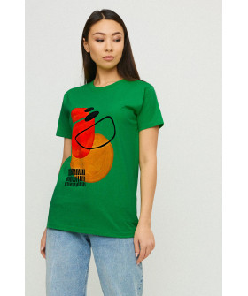 Футболка Boyfriend / air print /