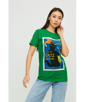 Футболка Boyfriend / air print /