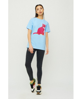 Футболка Boyfriend / air print /