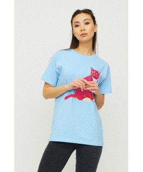 Футболка Boyfriend / air print /