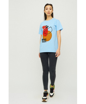 Футболка Boyfriend / air print /