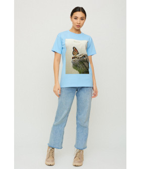 Футболка Boyfriend / air print /
