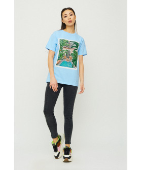 Футболка Boyfriend / air print /