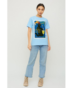 Футболка Boyfriend / air print /