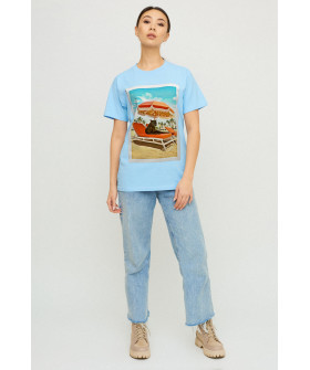 Футболка Boyfriend / air print /