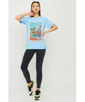 Футболка Boyfriend / air print /