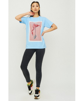 Футболка Boyfriend / air print /