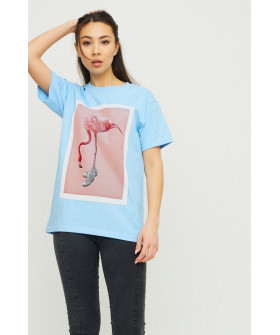 Футболка Boyfriend / air print /